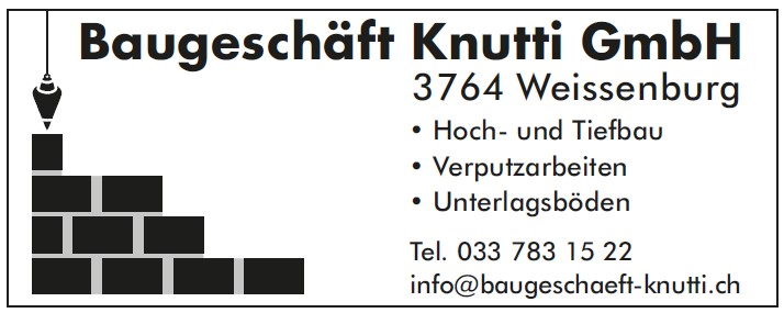 Angaben zu Baugeschäft Knutti GmbH